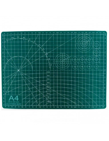 Tradineur - Tabla de corte, base para patchwork, autocicatrizante, manualidades, bricolaje, costura, alfombrilla de corte autorr