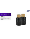 Tradineur - Pack de 3 rollos de mini film elástico para paletizar, embalar, protector extensible de embalaje, mudanzas, almacene