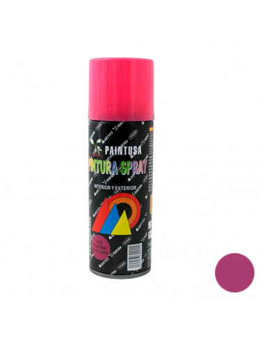 Montoro - Bote de pintura en spray púrpura A12 200 ml, válido para multitud de superficies de interior y exterior