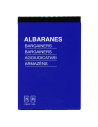 Tradineur - Pack de 12 talonarios de albaranes, 70 hojas, 35 juegos original + copia, autocopiativo, matriz de corte y tapas de