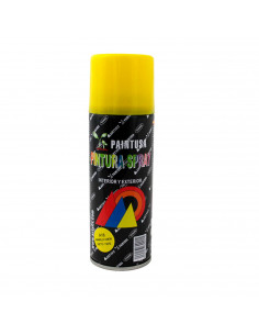 Montoro - Bote de pintura en spray amarillo limón A18 200 ml, válido para multitud de superficies de interior y exterior. Pintur