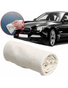 Tradineur - Pack de 2 bayetas de cuero natural de ante para coche, superficie extra suave, limpieza interior, lavado exterior de
