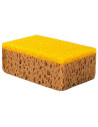 Tradineur - Pack de 2 esponjas rectangulares para coche, lavado y cuidado de carrocería, cristales, llantas, espuma de alta dens