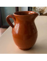 Tradineur - Jarra para vino - Fabricado en Barro - Ideal para hostelería y servicios - Capacidad de 500 ml - 14 x 12,5 x 9 cm