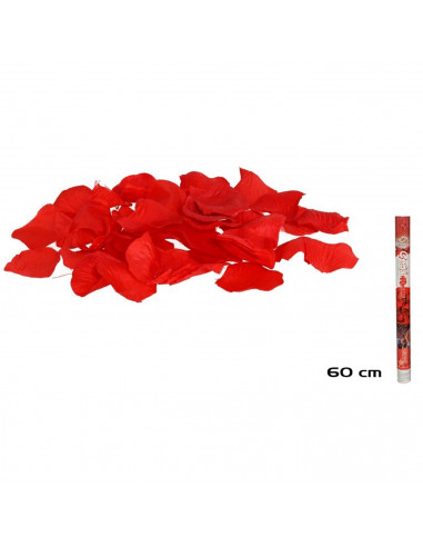 Tradineur - Pack de 4 cañones de confeti de aire comprimido, popper, cracker de confetti, cumpleaños, bodas, fiestas, celebracio