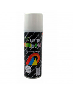 Montoro - Bote de pintura en spray blanco mate A24 200 ml, válido para multitud de superficies de interior y exterior. Pintura e