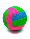 Tradineur - Balón de Voleibol Tricolor - Fabricado en PVC - Ideal para jugar en la playa, piscina o patio - Ø 22 cm - Color Alea
