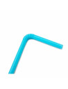 Tradineur - Pack de 200 pajitas enfundadas multicolor - Biodegradables y reutilizables - Fabricadas en PLA - Ideal para Bebidas