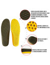 Tradineur - Pack de 4 Pares de Plantillas Recortable Multitalla 63-40 - Fabricado en Espuma para amoldarse a los pies - Transpir