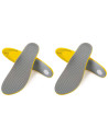 Tradineur - Pack de 2 Pares de Plantillas Ortopédicas Recortables - Soporte para Arco - Transpirables para Pies - Alivian la Pre
