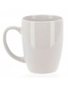 Tradineur - Pack de 6 tazas de cerámica, tazón desayuno, café, infusiones, diseño clásico, resistente y duradera, aptas para lav
