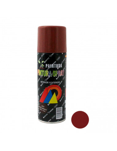 Montoro - Bote de pintura en spray rojo burdeos A11 200 ml, válido para multitud de superficies de interior y exterior. Pintura