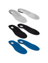 Tradineur - Pack de 2 pares de plantillas para zapatos deportivos - Fabricado en espuma moldeable y talón de gel - Inserciones d