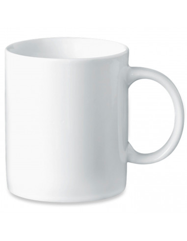 Tradineur - Pack de 6 tazas de cerámica, tazón desayuno, café, infusiones, diseño clásico, aptas para lavavajillas y microondas