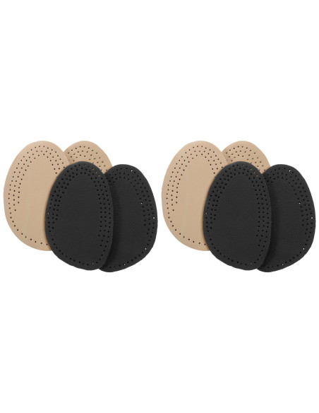 Tradineur - Pack de 4 Pares de Plantillas Adhesivas Antideslizante para Tacones - Ideal para Aliviar el dolor de los pies - 13 x