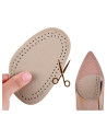 Tradineur - Pack de 4 Pares de Plantillas Adhesivas Antideslizante para Tacones - Ideal para Aliviar el dolor de los pies - 13 x