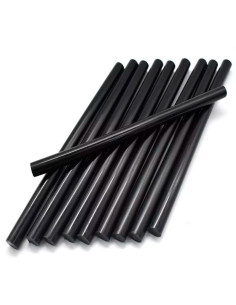 Tradineur - Pack de 48 barras de silicona, pegamento en caliente, modelo universal para pistola termofusible, encolar, bricolaje