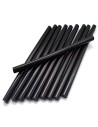 Tradineur - Pack de 48 barras de silicona, pegamento en caliente, modelo universal para pistola termofusible, encolar, bricolaje