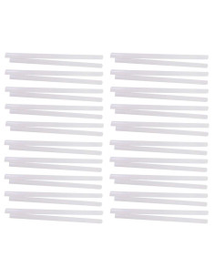 Tradineur - Pack de 40 barras de silicona, pegamento en caliente, modelo universal para pistola termofusible, encolar, bricolaje