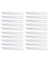 Tradineur - Pack de 40 barras de silicona, pegamento en caliente, modelo universal para pistola termofusible, encolar, bricolaje