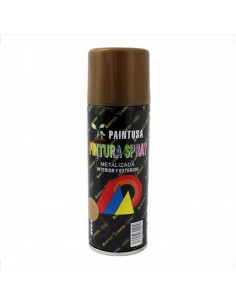 Montoro - Bote de pintura en spray oro rojo M304 200 ml, válido para multitud de superficies de interior y exterior