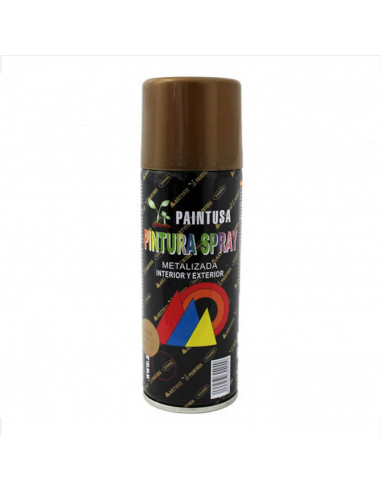 Montoro - Bote de pintura en spray oro rojo M304 200 ml, válido para multitud de superficies de interior y exterior