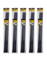 Tradineur - Pack de 65 bridas largas de nylon, bridas universales para organización de cables, reutilizables, resistentes a UV y