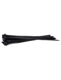 Tradineur - Pack de 30 bridas largas de nylon, bridas universales para organización de cables, reutilizables, resistentes a UV y