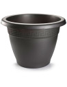 Tradineur - Maceta Redonda "Terracota" - Fabricado en Plástico - Macetero apto para Exterior e Interior del hogar - Ø 25 cm - Co