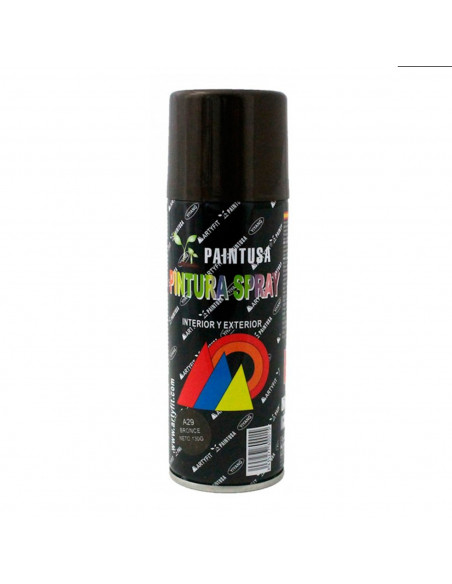 Montoro - Bote de pintura en spray color bronce A29 200 ml, válido para multitud de superficies de interior y exterior Montoro - Bote de pintura en spray color bronce A29 200 ml, válido para multitud de superficies de interior y exterior
