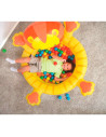 Tradineur - Piscina de bolas para niños - Diseño de león - Fabricado en Plástico y Vinilo - 50 Bolas de colores - 61,5 x 98 x 11