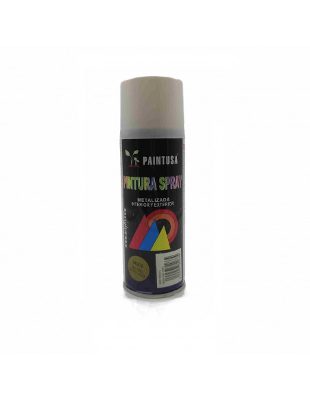 Montoro - Bote de pintura en spray oro M305 200 ml, válido para multitud de superficies de interior y exterior Montoro - Bote de pintura en spray oro M305 200 ml, válido para multitud de superficies de interior y exterior