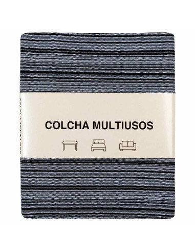 Tradineur - Colcha Multiusos - Fabricada en España - 70% Algodón / 30% Poliéster - Apto para Cama, Muebles y mesas - 270 x 200 c