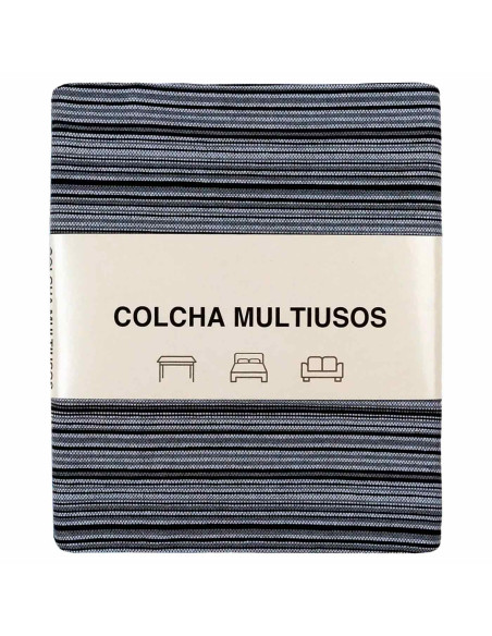 Tradineur - Colcha Multiusos - Fabricada en España - 70% Algodón / 30% Poliéster - Apto para Cama, Muebles y mesas - 270 x 200 c