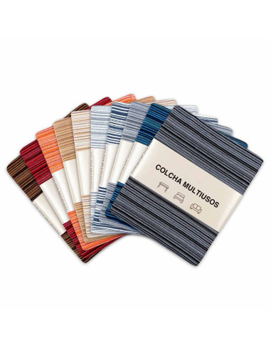 Tradineur - Colcha Multiusos - Fabricada en España - 70% Algodón / 30% Poliéster - Apto para Cama, Muebles y mesas - 270 x 230 c