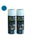 Montoro - Pack 2 botes de pintura en spray azul oscuro A09 400 ml, válido para multitud de superficies de interior y exterior