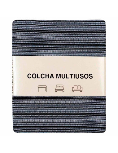 Tradineur - Colcha Multiusos - Fabricada en España - 70% Algodón / 30% Poliéster - Apto para Cama, Muebles y mesas - 270 x 230 c