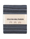 Tradineur - Colcha Multiusos - Fabricada en España - 70% Algodón / 30% Poliéster - Apto para Cama, Muebles y mesas - 270 x 230 c
