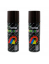 Montoro - Pack 2 botes de pintura en spray marrón A30 400 ml, válido para multitud de superficies de interior y exterior