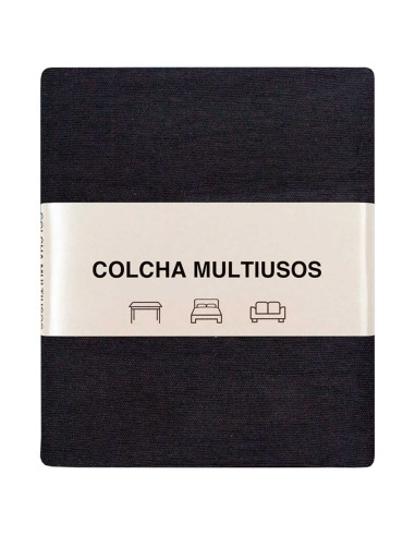 Tradineur - Colcha Multiusos - Fabricada en España - 70% Algodón / 30% Poliéster - Apto para Cama, Muebles y mesas - 270 x 200 c