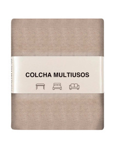 Tradineur - Colcha Multiusos - Fabricada en España - 70% Algodón / 30% Poliéster - Apto para Cama, Muebles y mesas - 270 x 200 c