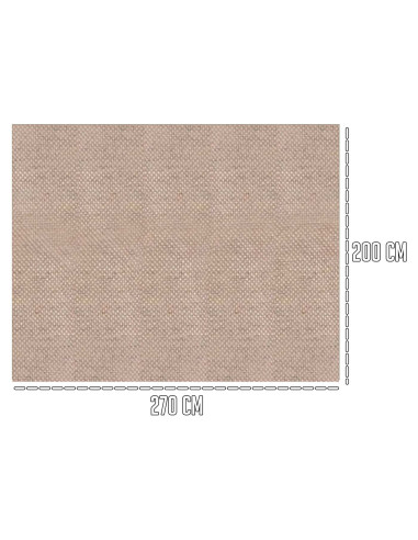 Tradineur - Colcha Multiusos - Fabricada en España - 70% Algodón / 30% Poliéster - Apto para Cama, Muebles y mesas - 270 x 200 c