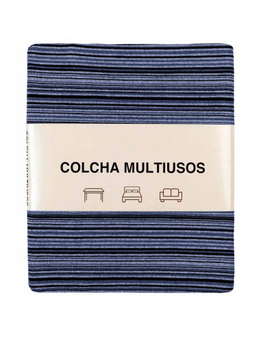 Tradineur - Colcha Multiusos - Fabricada en España - 70% Algodón / 30% Poliéster - Apto para Cama, Muebles y mesas - 270 x 230 c