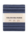 Tradineur - Colcha Multiusos - Fabricada en España - 70% Algodón / 30% Poliéster - Apto para Cama, Muebles y mesas - 270 x 230 c