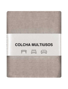 Tradineur - Colcha Multiusos - Fabricada en España - 70% Algodón / 30% Poliéster - Apto para Cama, Muebles y mesas - 270 x 230 c