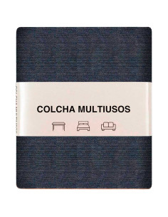 Tradineur - Colcha Multiusos - Fabricada en España - 70% Algodón / 30% Poliéster - Apto para Cama, Muebles y mesas - 270 x 230 c