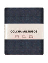 Tradineur - Colcha Multiusos - Fabricada en España - 70% Algodón / 30% Poliéster - Apto para Cama, Muebles y mesas - 270 x 230 c