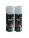 Montoro - Pack 2 botes de pintura en spray gris máquina 400 ml, válido para multitud de superficies de interior y exterior