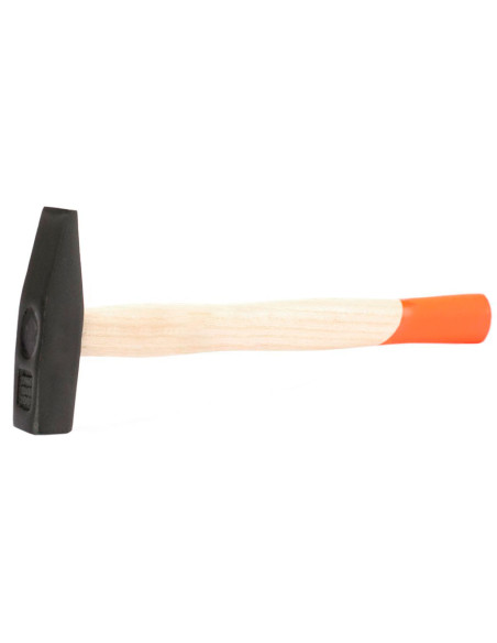 Tradineur - Martillo alemán con mango de madera, cabeza de hierro, multiusos, clavar puntas, bricolaje, carpintería, construcció
