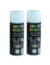 Montoro - Pack 2 botes de pintura en spray plata M303 400 ml, válido para multitud de superficies de interior y exterior